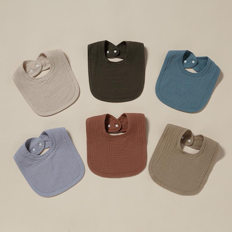 Newborn Soft Absorbent Baby Bib for Spit-Up & Saliva, Spring/Autumn Fashion.