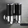 Dual 450ml Wall-Mounted Liquid Soap Dispenser