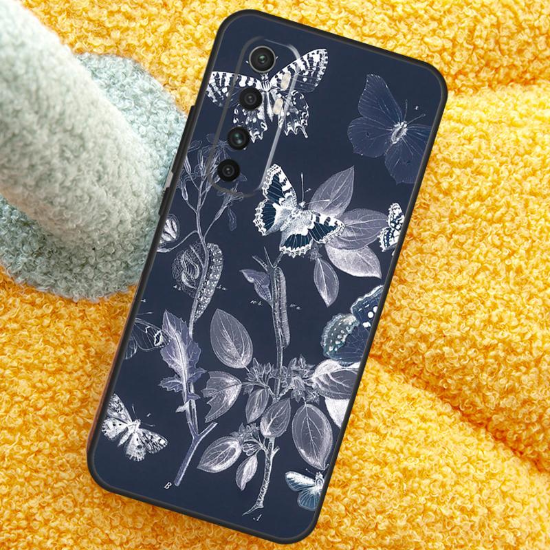 Butterfly Flower Case For Xiaomi 17 Pro Max 13 14 15 Ultra 13T 14T 15T Cover For POCO X7 X5 X6 F5 F6 F7 F8 Pro