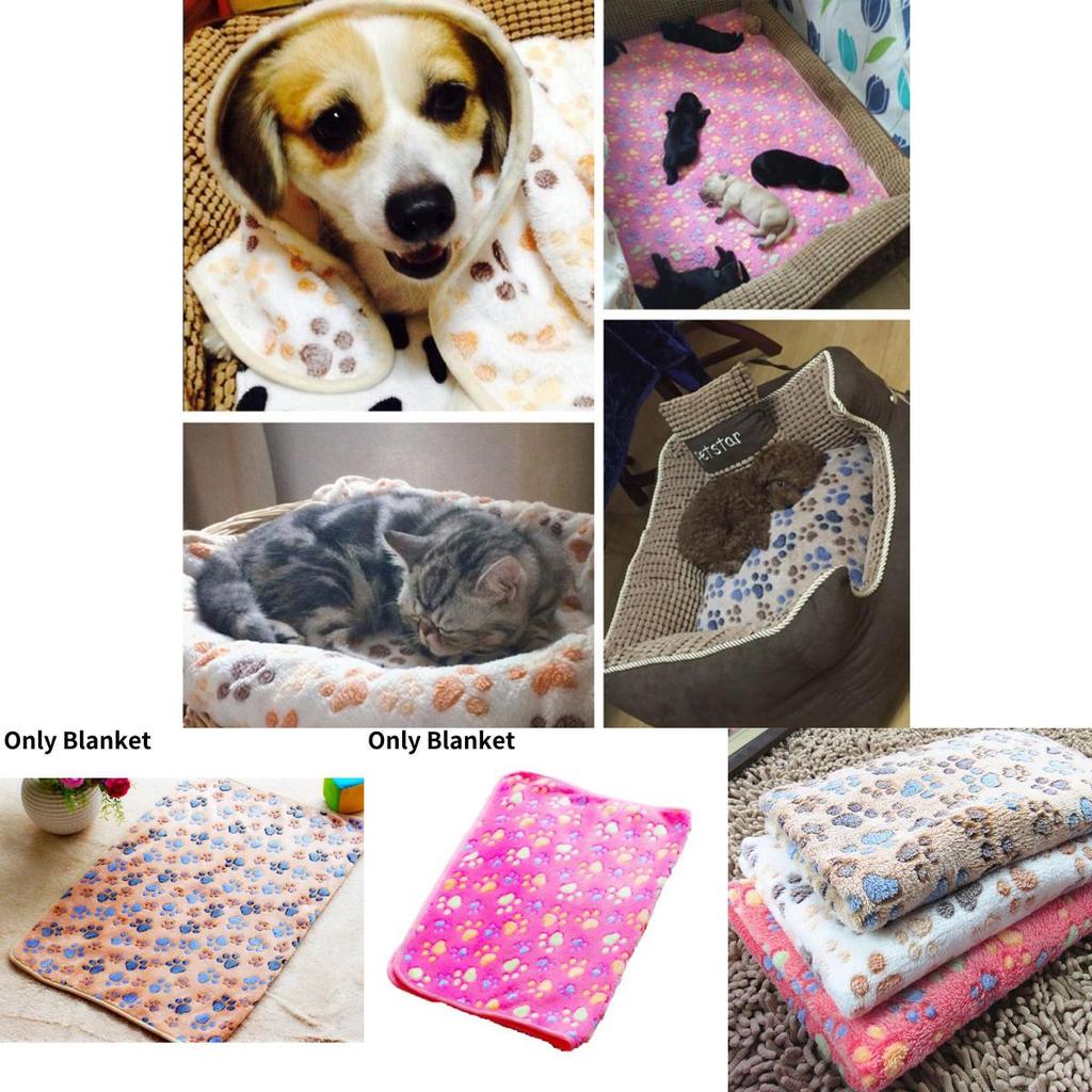 Cozy Plush Pet Blanket For Dogs Available In Multiple Colorful Designs And Sizes