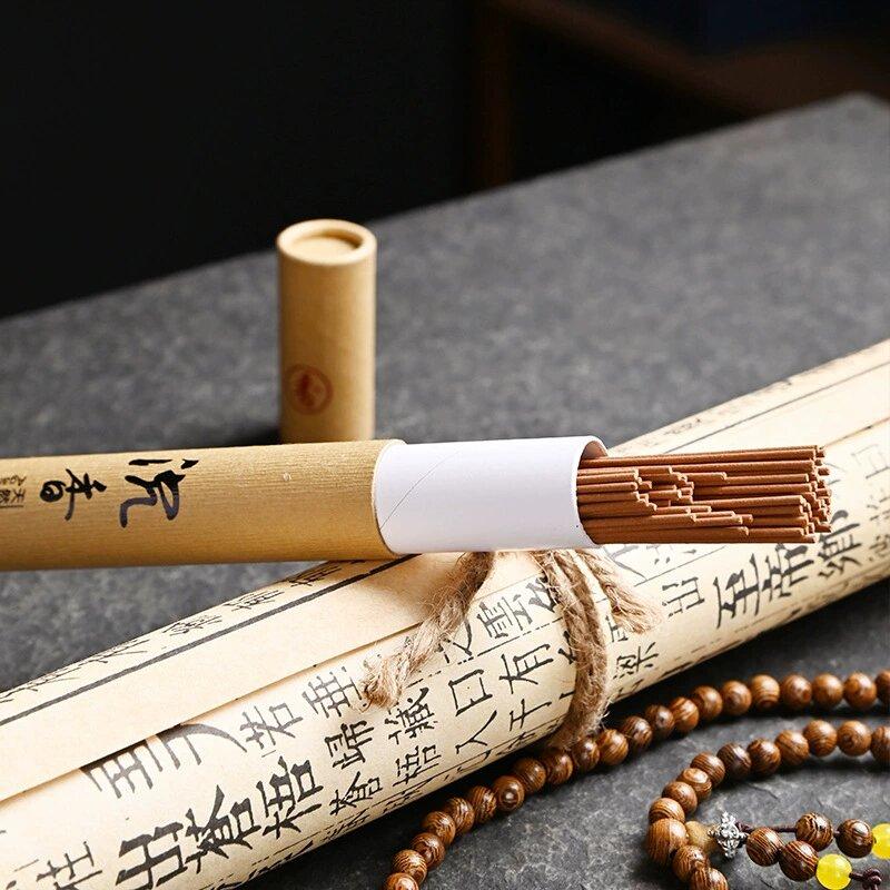 Natural Sandalwood Rose incense Sticks Home Blessing Ceremony Prayer Buddha Incense Agarwood Lavender Forest Jasmine Fragrance