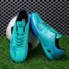 New Football Shoes Mandarin Duck Men's and Women's Broken Nails TF Long Nails Ag Students Low-top Sneakers Adult Game Training Shoes 2025