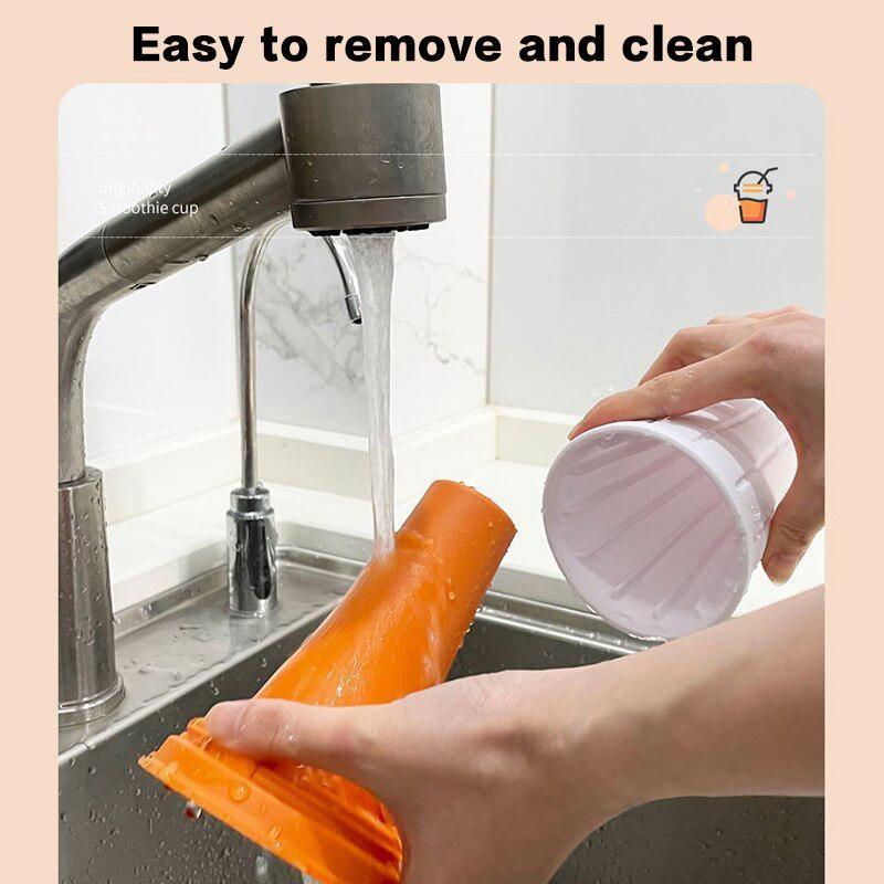 Summer Squeeze Láhev na domácí mléčný koktejl 150 ml Odolný proti pilulkám Štípnutí šálku Smoothie Rychlé chlazení Magic Cup Výrobník zmrzliny