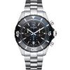 Davosa Nautic Star Chrono Swiss-made Watch, 10 ATM Water Resistant, Silver, Model 163.473.45, for Men