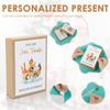 2Set Wish Fulfiller Present Box Set Creative Wish Filler Money Present Box Kit with Sticker Pendant and Test Tube for Birthday
