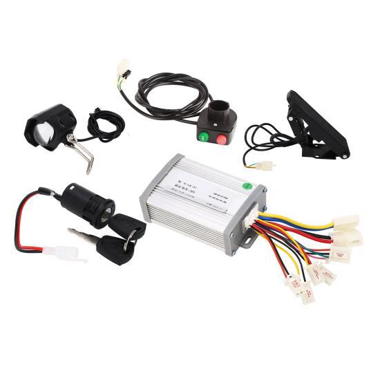 36V 1000W Brushed Controller and Foot Throttle Pedal Assembly Electric Bicycle Tricycle Scooter Speed Control Conversion Kit 