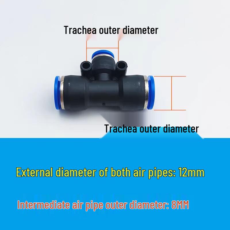 Chang Ruilin 3-Way PE Quick Connector