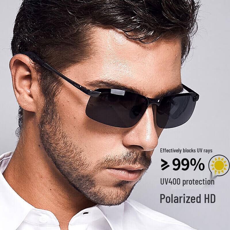 Men s Polarized Aluminum-Magnesium Sport Sunglasses
