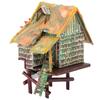Fish Tank Landscaping Decoration Pneumatic Aerated Waterwheel Hut(Small Water Truck)
