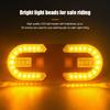 Bicycle Tail Light Wireless Remote Turn Signal With Charging For Night Cycling
