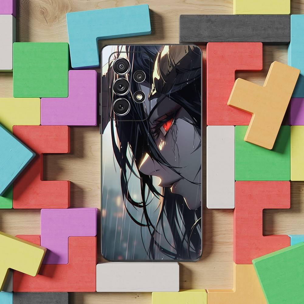 O-Overlord Cartoon A-Albedo Phone Case For Samsung S25,S24,S23,S22,S21,S20,S10,Ultra,Plus,Lite,FE,Soft Silicone Black Cover