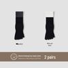 Unisex Autumn Split-Toe Over-the-Knee Socks: Solid Color, Non-Slip, Odor-Resistant, Antibacterial, Breathable, Versatile Casual Wear