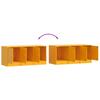 TV Stand Mustard Yellow 99 x 39 x 44 cm Steel