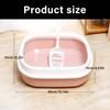 Ventilated Odor Control Litters Box Leakproof Durability Cats Potty Bag for Easyly Cleaning Durability
