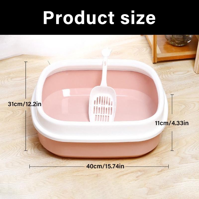 Ventilated Odor Control Litters Box Leakproof Durability Cats Potty Bag for Easyly Cleaning Durability