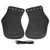 2pcs Motorcycle PU Heat Deflector Engine Heating Insulation Cushion Saddle Guard