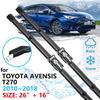 For Toyota Avensis T270 2010~2018 Windscreen Windshield Accessories Window 2010 2011 2012 2013 2014 2015 Car Front Wiper Blade
