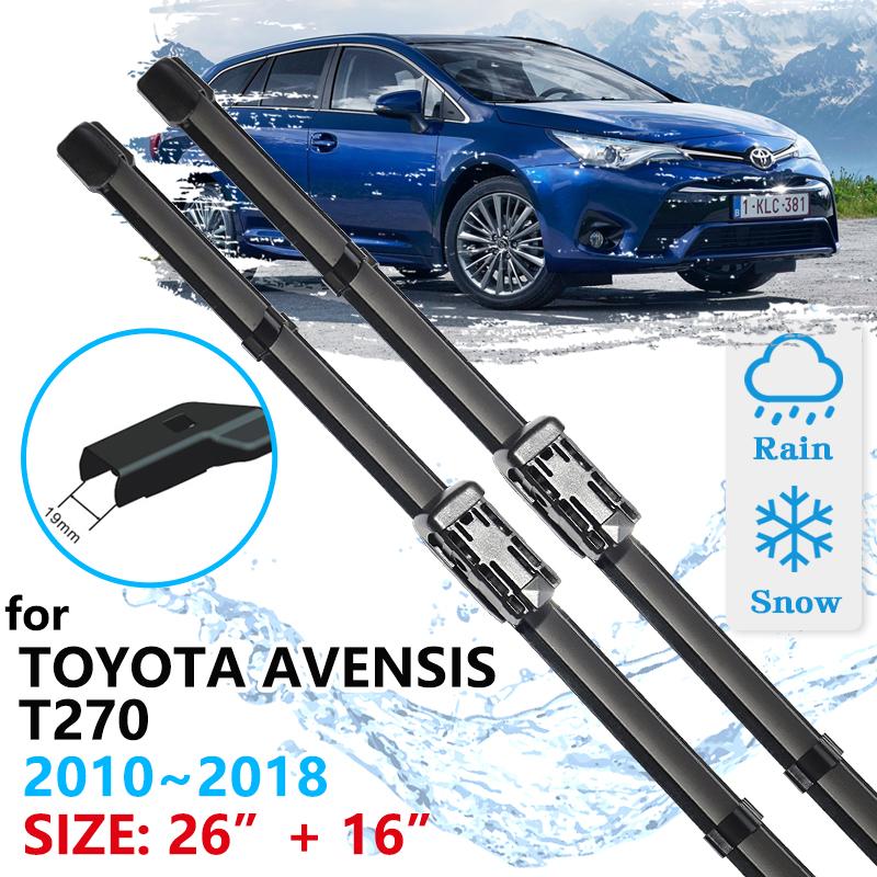 For Toyota Avensis T270 2010~2018 Windscreen Windshield Accessories Window 2010 2011 2012 2013 2014 2015 Car Front Wiper Blade