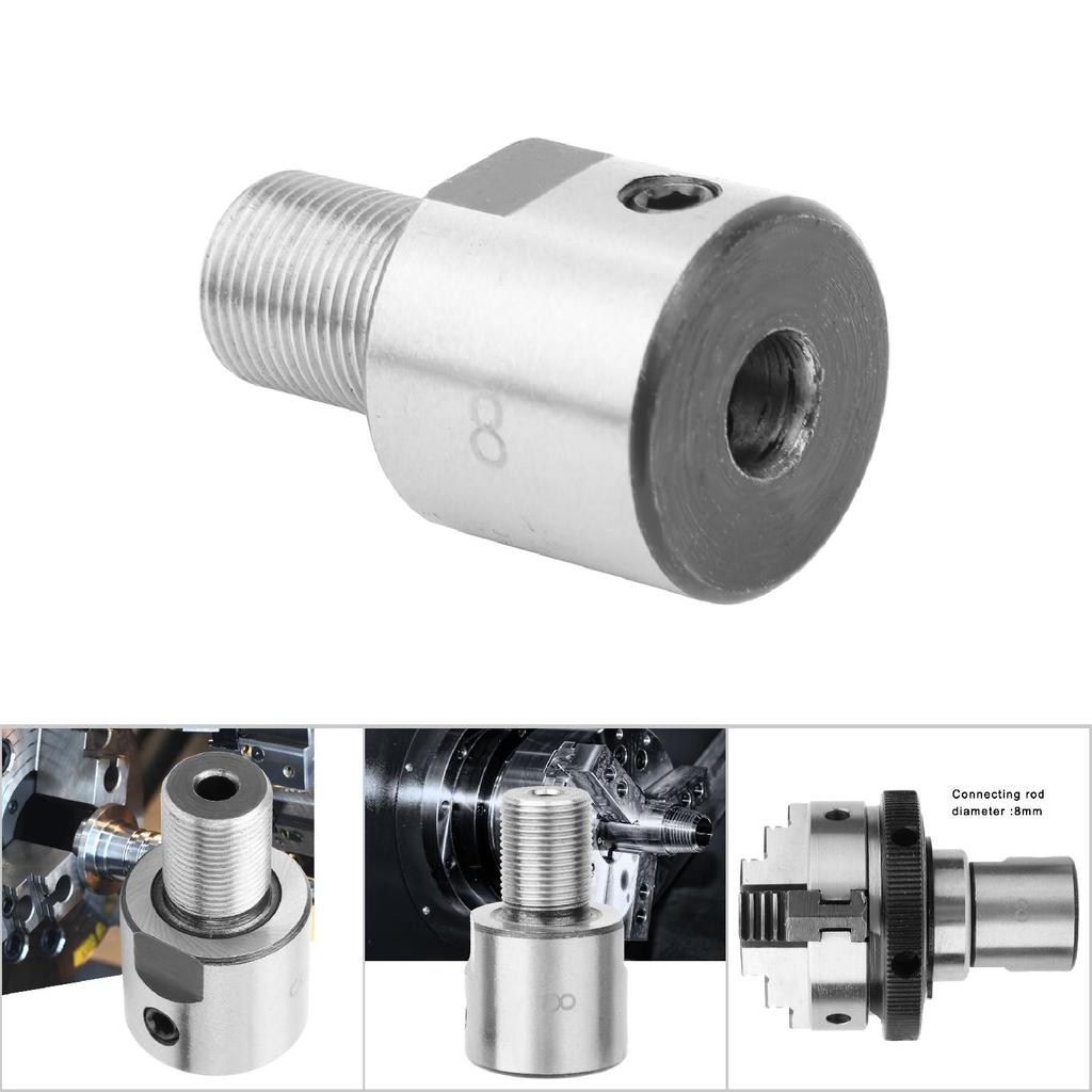 Chuck Connecting Rod Stainless Steel M14*1 for K015063 K025063 Lathe Chuck (8mm)