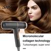Hair Dryer with Salon-level Ion Technology Household 800W High-Power Blue Light Negative Care Blow Collagen-infused With Protection Women Men for Mute