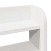 Bed Frame with Headboard Without Mattress White 140 x 200 cm