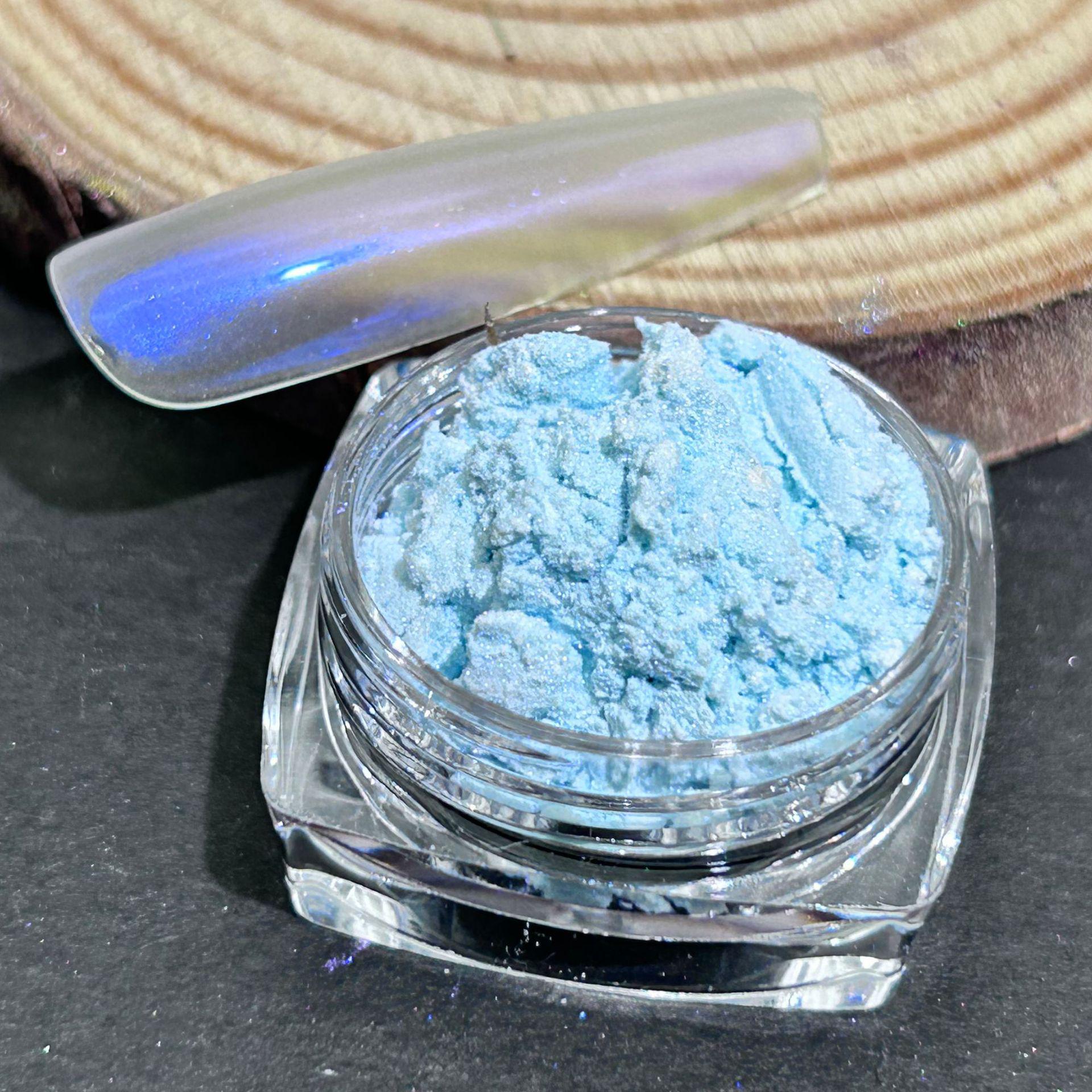 

Набор полупрозрачной пудры для ногтей «Аврора»: 9 цветов, перламутровый и сказочный финиш для нейл-арта. 0.5 grams