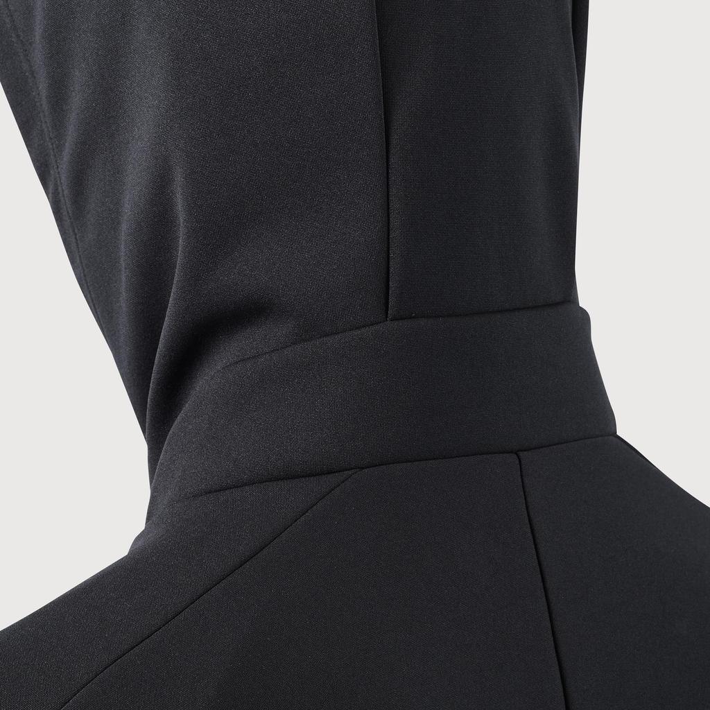 DESCENTE Sweatshirt by Yuki Sweatshirt Perfect for and Warming DV5SSW01U BK00 [Worn Ishikawa] Hoodie, Moisture-Wicking, Stretch, Volleyball, Movement,