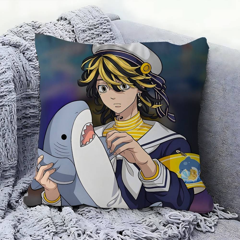 

Kazutora Hanemiya Pillow Gifts Home Office Furnishings Bedroom Sofa Car Cushion Cover Case 45x45cm 12x12Inch