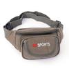 Canvas Waist Fanny Pack Large Capacity Climbing Belt Bag Men Molle Pouch  Outdoor Sports