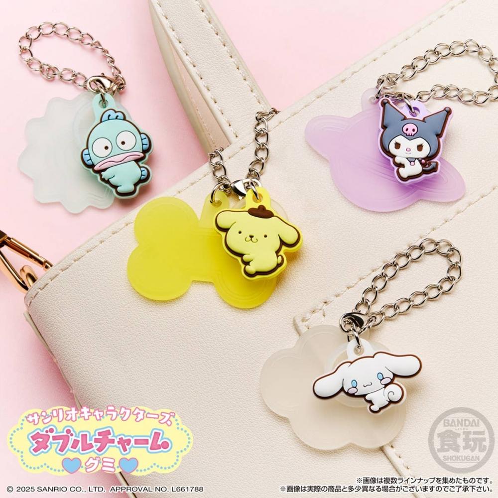 Sanrio Sanrio Characters Double Charm Gummy  1box  12pcs 