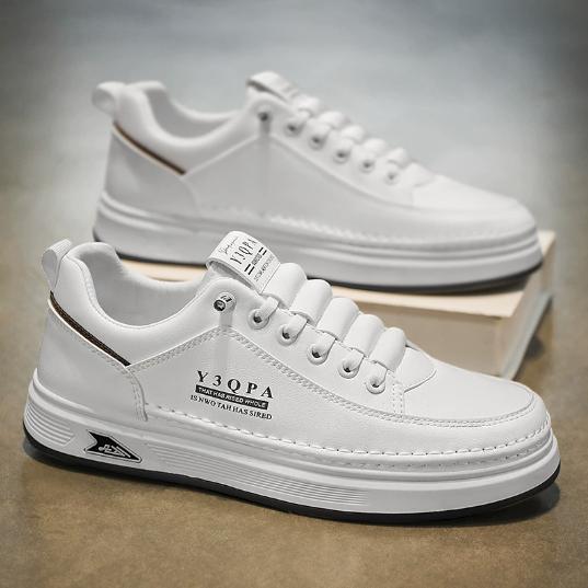 

New men s white sneakers breathable casual sneakers versatile sporty trendy new shoes M949 44 белый