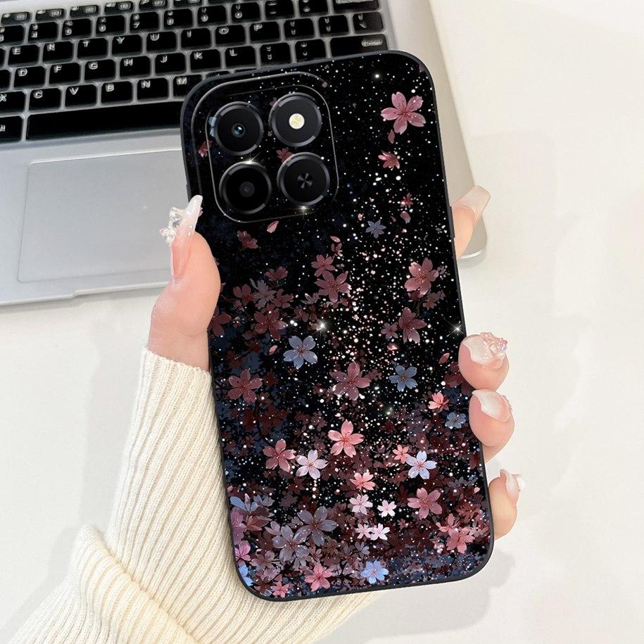 For Cover Honor X6c Phone Case Cute Cartoon Rabbit Love Heart Shockproof Funda For HonorX6c 4G NIC-LX1 NIC-LX2 NIC-LX3 X 6c Capa