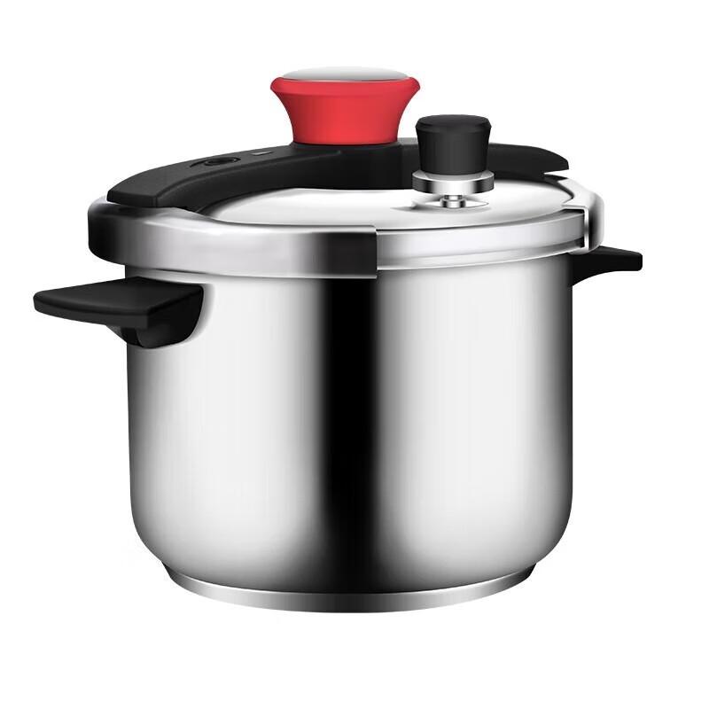 Double Happiness 6L Clamp-Style Stainless Steel Pressure Cooker