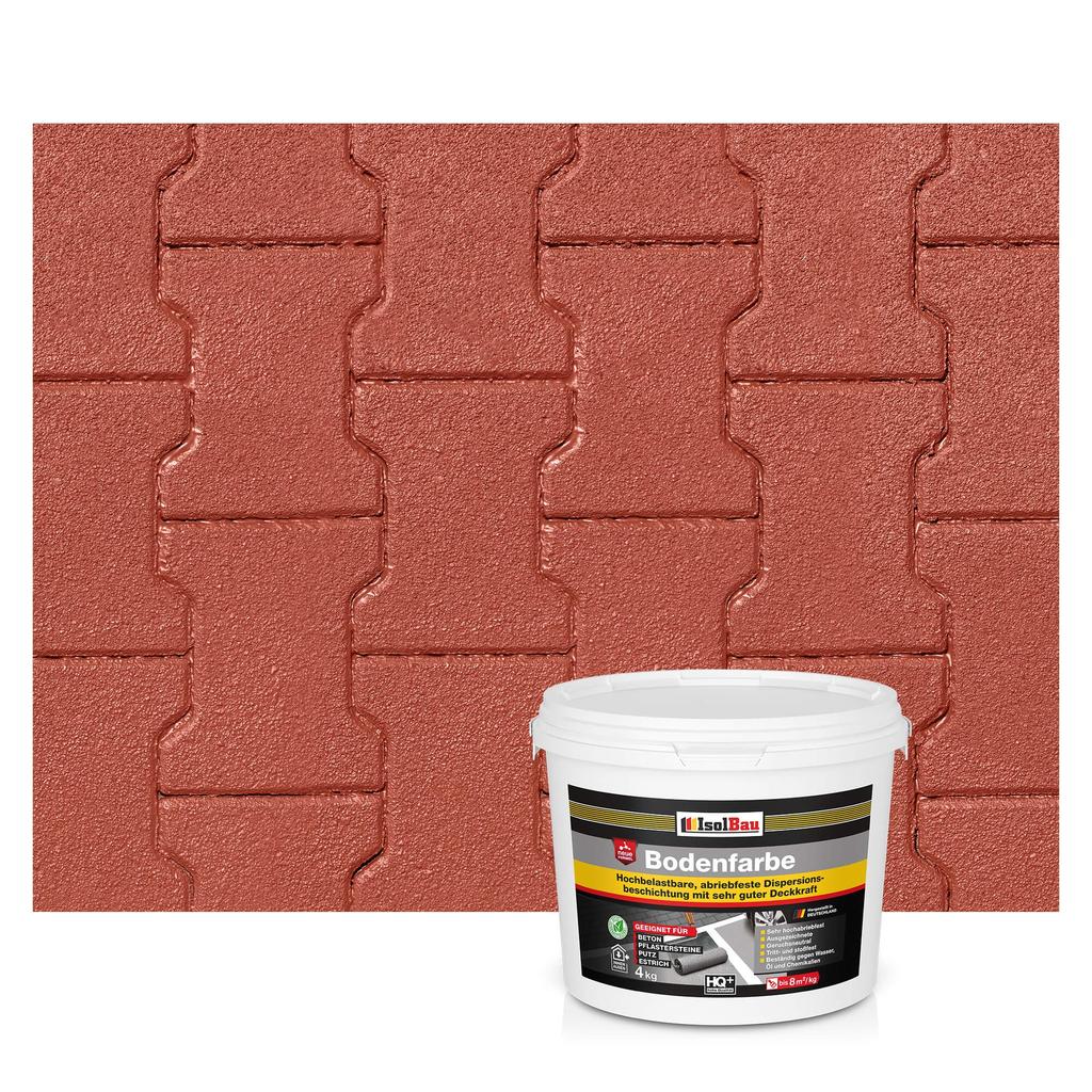 IsolBau Road Paint for Concrete Bodenfarbe 4 Rustic