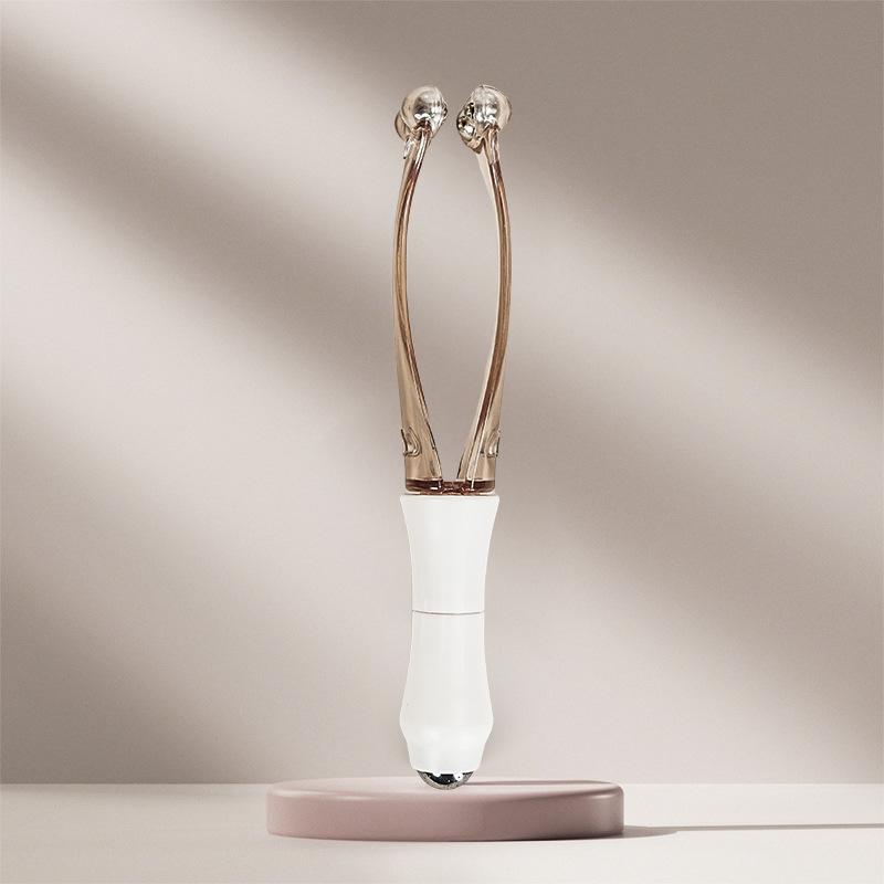 Dual Head Finger Massager Roller with Magnetic Beads for Hand Joint Tiger Mouth Acupoint Fatigue And Inflammation Relief