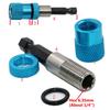 Red/Blue/Silver Hex Shank Magnetic Holder + 5pcs Drill Screwdriver Bits