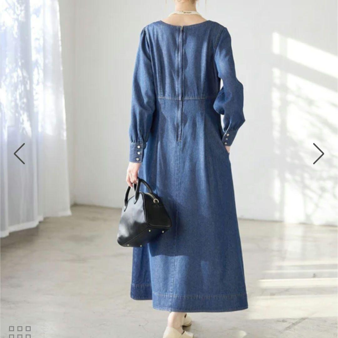 ROPE PICNIC/ROPE PICNIC*Denim dress