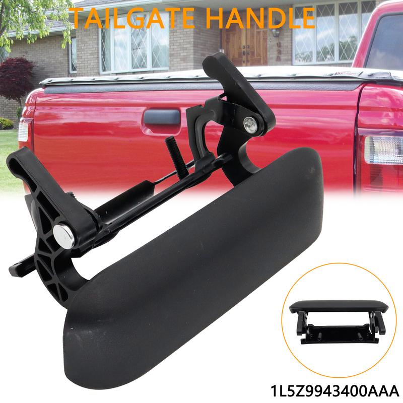 Black Car Rear Door Liftgate Latch Tailgate Handle Trunk Replacement For Ford Ranger 1998 - 2011 1L5Z9943400AAA F87Z9943400AAF