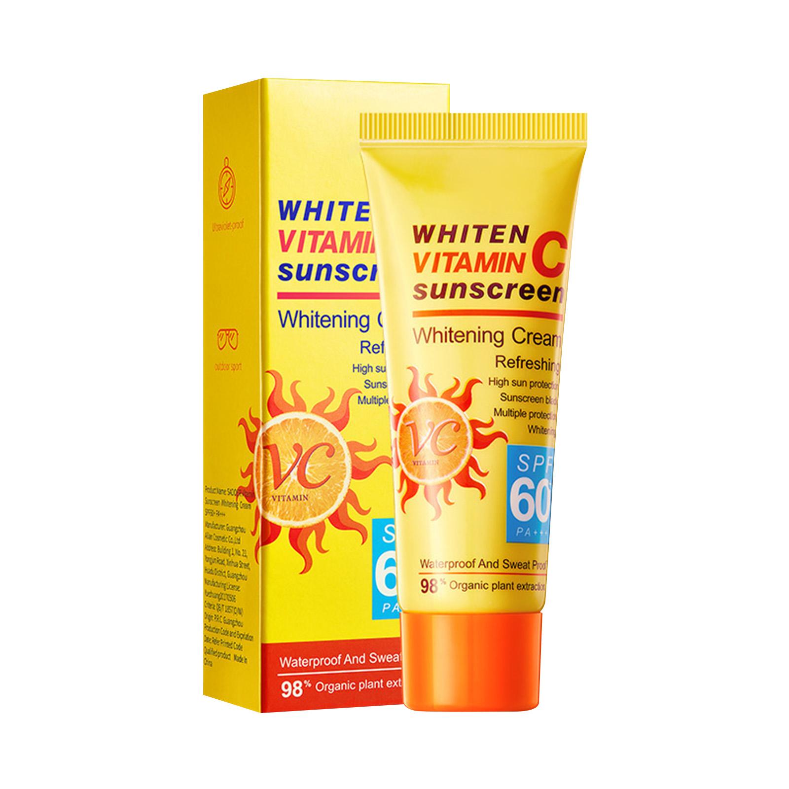 

-based Sunscreen, Whitening Cream, Reduces Uneven Skin Tone, Sunburn And Aging Care Cream белый