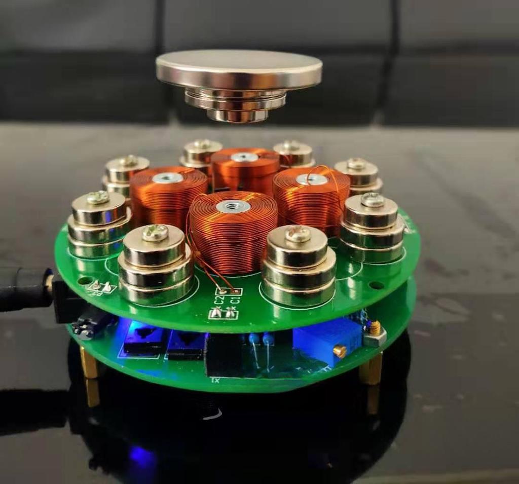 DIY Magnetic Levitation Kit: Fun Learning Simulation with Push-Down Mechanism