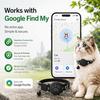 Pet Tracker GPS Collar for Cats Android Only  Smart Tag Waterproof Compatible with Google Find My No Monthly Fee Advanced Tracking Solution Smart