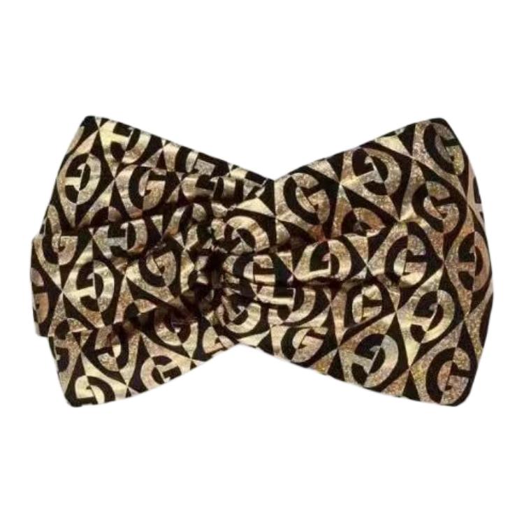 

Gucci Brand Pattern Design Cotton Headband Women accessories Yellow Black 595806-3GE40-1063 U,Yellow/Black