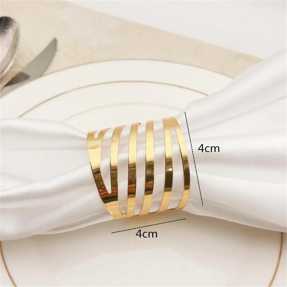 

Table Decoration Accessories Versatile Wedding Napkin Rings Alloy Napkin Rings Napkin Rings For Party Decorations Formal Dinners