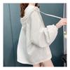 Navava Simple Thin String Hooded Zip Up Cardigan Nc117