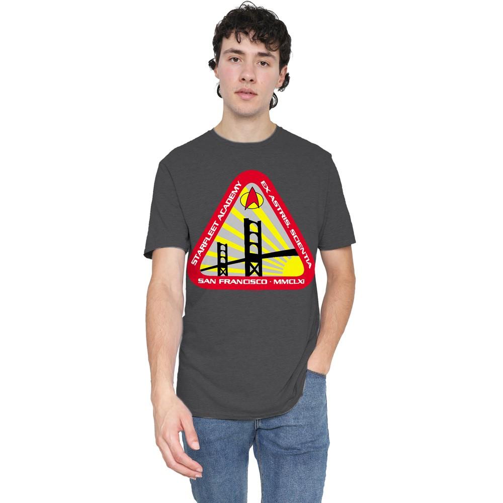 Star Trek Starfleet Academy T-Shirt S-3XL Charcoal XXL