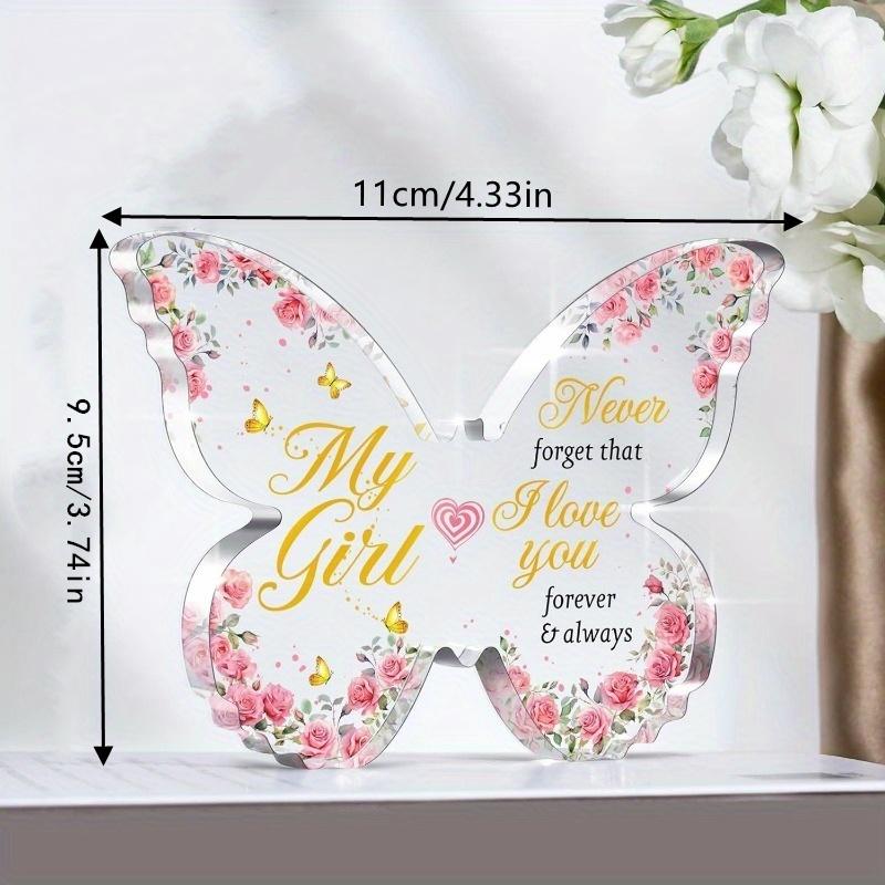 Butterfly Love Panel - Romantic Valentine's & Anniversary Gift for Girlfriend