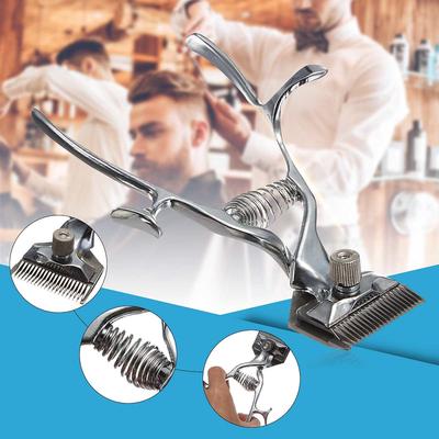 Manual Hair Clipper Vintage Barber Hand Clipper Portable Hair Trimming Manual Hair Clippers