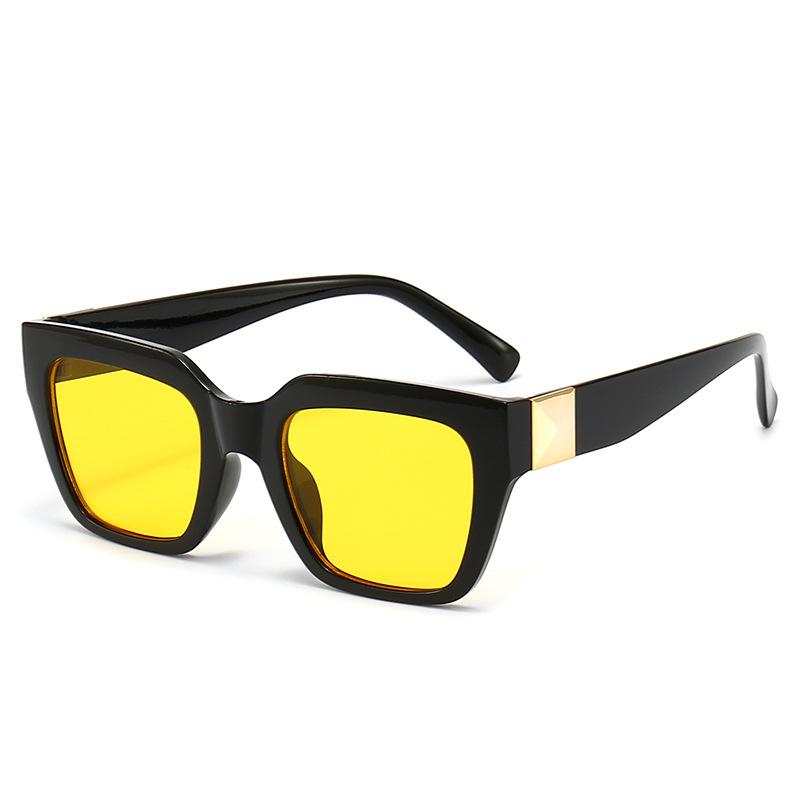 

Новые квадратные модные солнцезащитные очки, женские модные крутые солнцезащитные очки, простые солнцезащитные очки с защитой от ультрафиолета, интернет-знаменитости