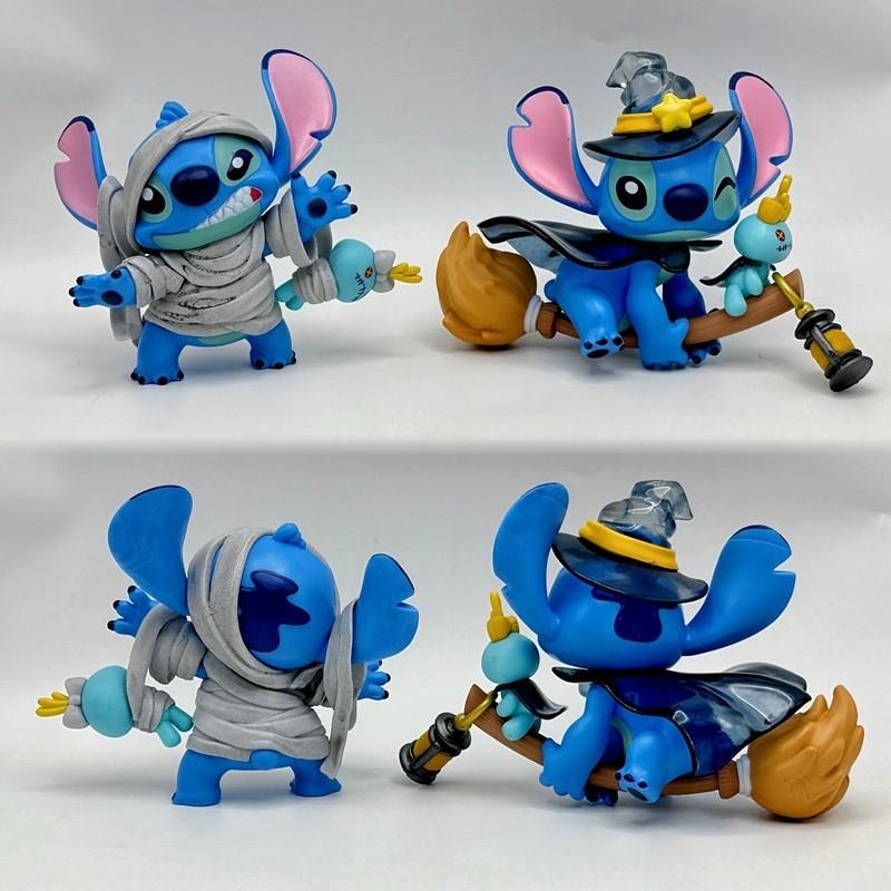 Stitch Pvc Figure Set With Quirky Design For Collectors And Giftgiving