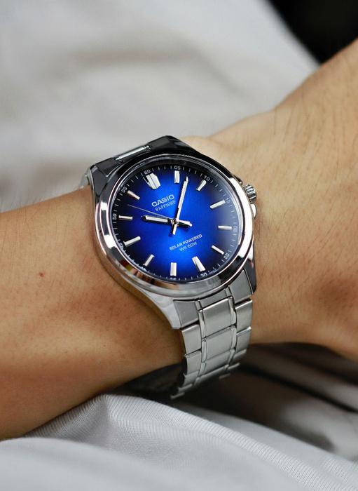 Herrenuhr Casio Mts-Rs100D-2A Saphir Solar + Box
